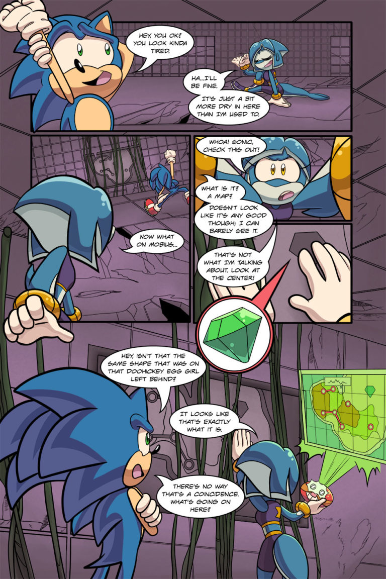 Issue 2: Out of Your Element - Sonic Legacy