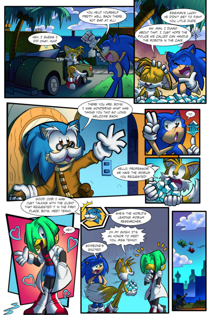 Issue 7: Drill of the Chase - Sonic Legacy