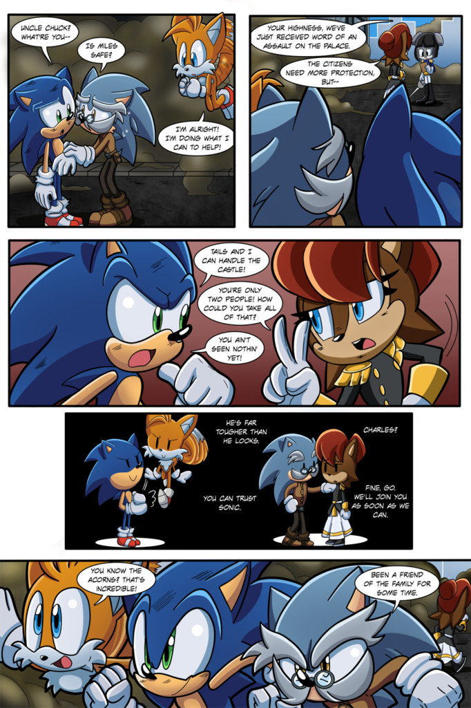 Issue 8: Declaration of War - Sonic Legacy