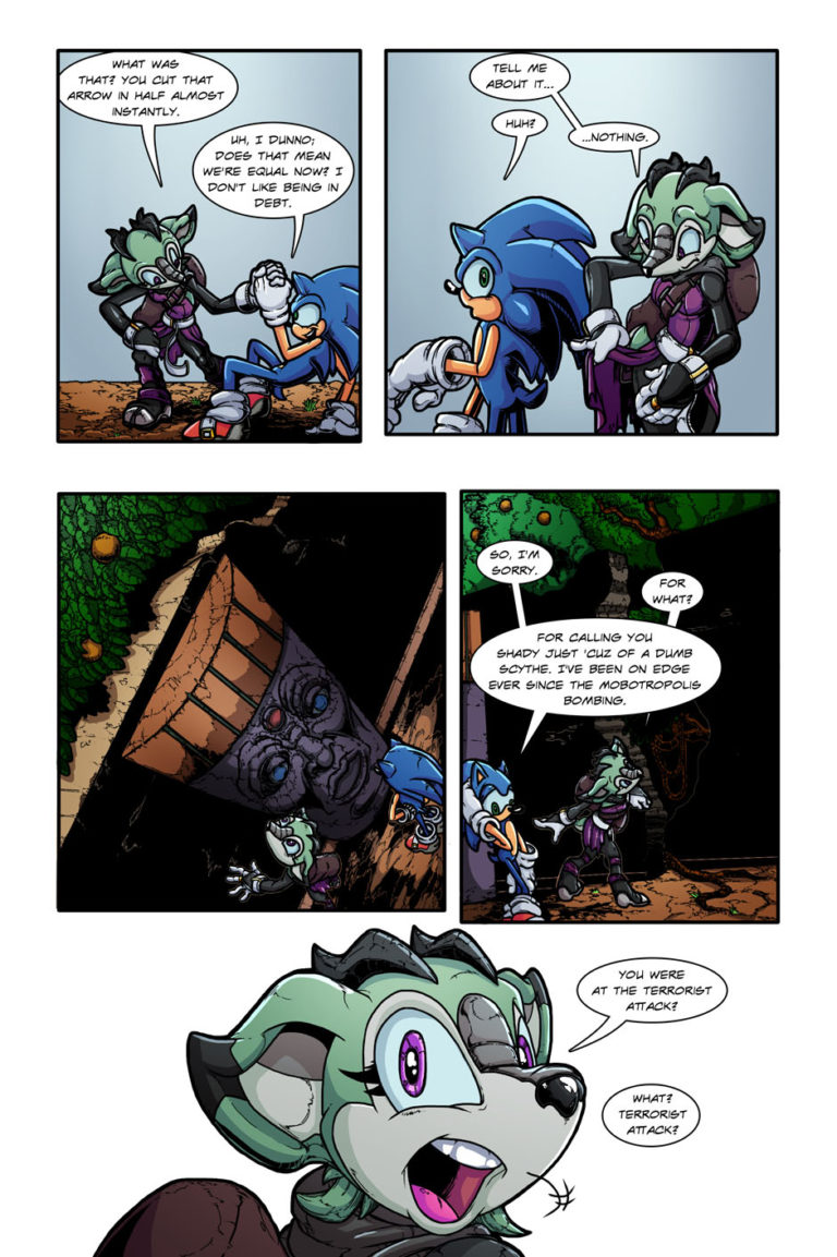 Issue 11 Long Way From Home Sonic Legacy